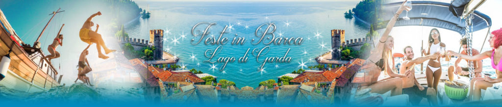 Feste in barca sul lago di Garda