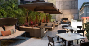 Terrazza aria Hotel Sina The Gray Milano
